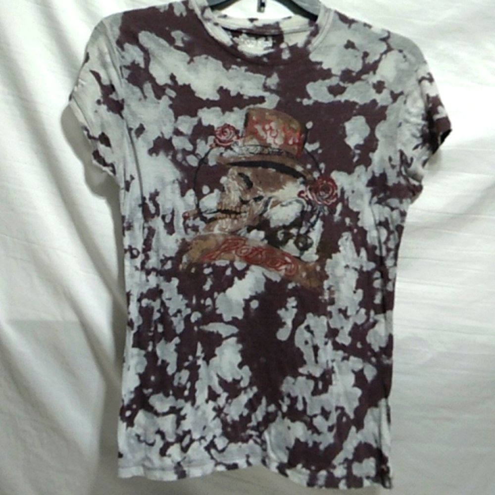 Vintage Vinyl Distressed 2006 Poison Tee Sz.M